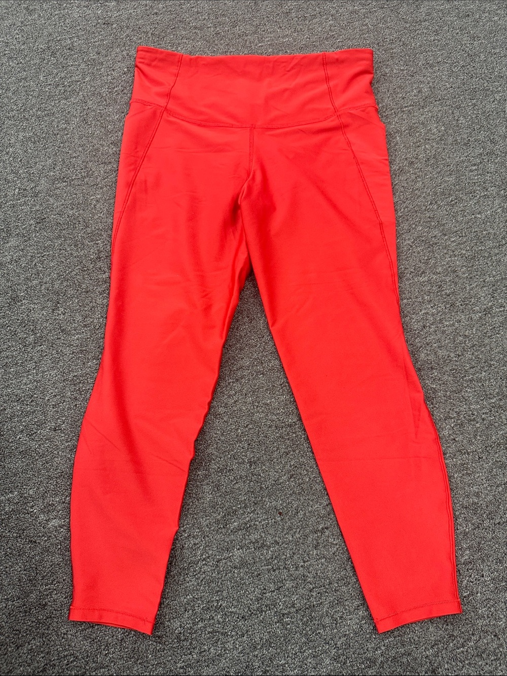 all in motion Red High-Rise Leggings